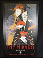 The Mikado poster - dry mount