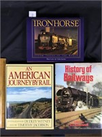 Railroad History related - 3 vols