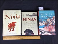 Ninja/Samurai related 3 vol