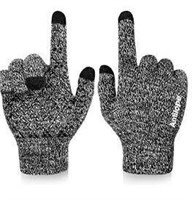 Antilipe Touch Screen Gloves, Grey, Medium