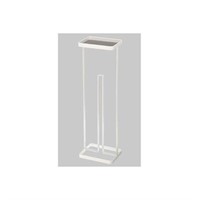 Tower Toilet Paper Stand w/ Tray, White