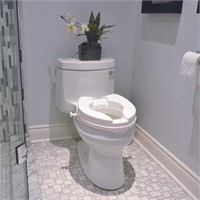 Biosliving Raised Toilet Seat White