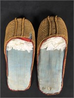 c1930 Chinese Hemp Sandals