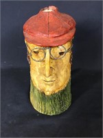 Art Pottery Head, signed