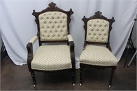 Pair of Eastlake Chairs