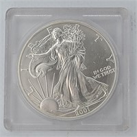 2001 Walking Liberty Silver Eagle US Coin 1oz.