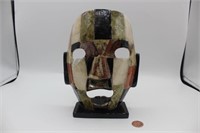 Hand Made Mosaic Mask Sculpture