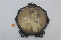 Antique Framed Photograph of Victorian Woman