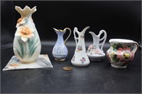 Small Vase and Pitcher Lot