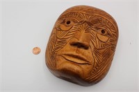 Hand Carved Wood Mask