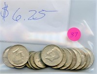 $5.00 Face Junk 90% Silver Halves Kennedy