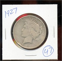 Peace Silver Dollar 1927