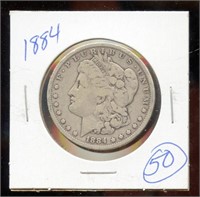 Morgan Silver Dollar 1884