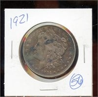 Morgan Silver Dollar 1921