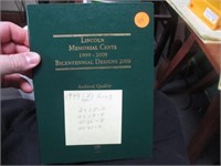 Lincoln Memorial Cents Book