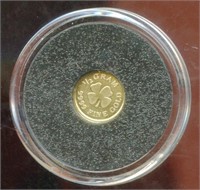 Monarch Preciouis Metals .9999 Gold 1/2 Gram Round