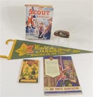 1954 Boy Scout Books, Banner, Combination Utensil