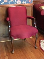 RED ARM CHAIR