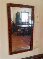 PAIR OF INLAID MIRRORS  - Likely English