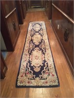 #1 Runner Rug  140" X 21"  shows some wear