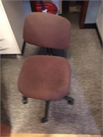 Rolling Office Chair shows wear