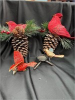 CHRISTMAS CARDINAL BIRD LOT