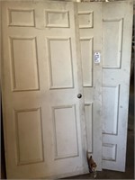 3 White Doors  36 x 80“  approximately