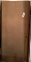 2 Brown Doors 36 x 80” Approximately