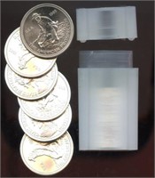(20) Roll .999 Silver Fine Rounds