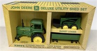 JD Deluxe Utility Shed Set with (3) 1/16 Pieces