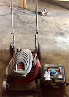 Husky 173cc Lawnmower & Steele 1000 watt Generator
