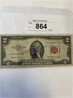 $2 1953  UNITED STATES NOTE