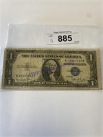 $1 1935D SILVER CERTIFICATES