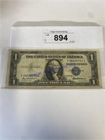 $1 1935F SILVER CERTIFICATES