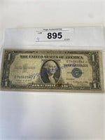$1 1935G SILVER CERTIFICATES-NO MOTTO