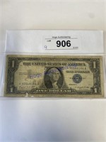 $1 1957A SILVER CERTIFICATE STAR