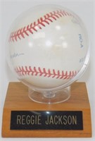 MVP Reggie Jackson Autographed Baseball