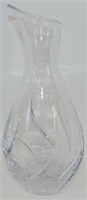 * Quality Leaded Crystal Pitcher - Heavy