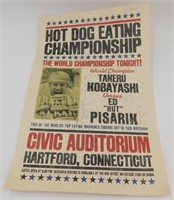 * Hot Dog Eating Contest Poster