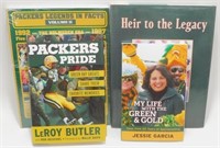 Lot of 4 Packers Books