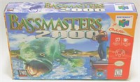 BassMasters 2000 Nintendo 64 Game w/ Original Box