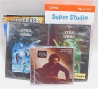 New Movies/CD's/Games - DVD, Blu-Ray, Star Wars