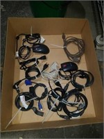 Box of power Monitor and mice