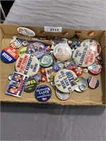 PRESIDENTIAL CAMPAIGN PINS