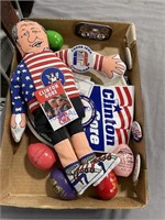 PRESIDENTIAL CAMPAIGNING ITEMS & WHITE HOUSE