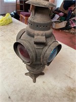 Vintage non sweating Adlake railroad lantern