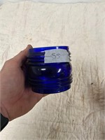 Railroad Lantern Globe Blue
