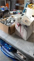 Packing Blankets, plastic pipe fittings