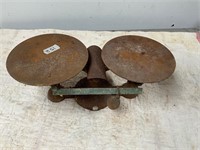 Vintage cast iron scale