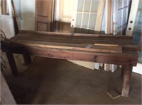 Wooden Woodworking Table